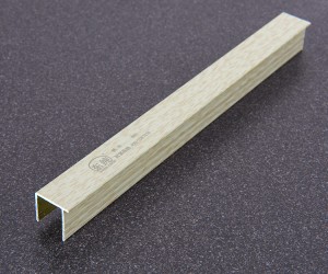 Revestimento de tella de aluminio en forma de U M30 e patrón de transferencia térmica
