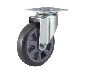រទេះទិញទំនិញ Polyurethane Caster ឧស្សាហកម្ម PU Castor អ្នកផ្គត់ផ្គង់ត្រូវបានជួសជុល