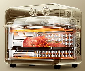 Termómetro inteligente 11 en 1 para horno de freidora de aire grande Pantalla One-Touch con 12 preajustes