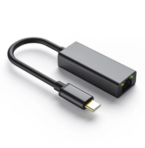 USB Type-C – Gigabit Ethernet adapter hordozható Plug&Play RJ45 Max 1000Mb/s MacBook számítógépes mobiltelefonhoz