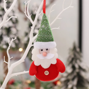 Christmas Decorations Cartoon Figures Pendant Accessories Scene Ornaments Props Kindergarten Gifts