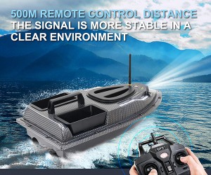 Electric 40 Points RC Fishing Bait Ship Night Light 500M Distansya Auto Return Remote Control GPS RC Boat