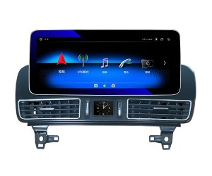 2din Android Round Corner Car Stereo Receiver android auto لمرسيدس الوسائط المتعددة carplay