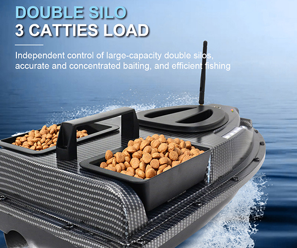 ភ្លើង 40 ពិន្ទុ RC Fishing Bait Ship Light Light Night Light 500M Distance Auto Return Remote Control GPS ទូក Boat