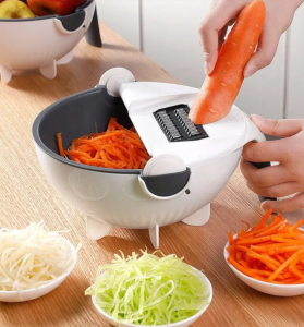 Multi Functional Manual Vegetable Choppers Slicer Chipatso Chozungulira Veggie Chopanga Garlic Kabichi Kaloti Kitchen Food Processors