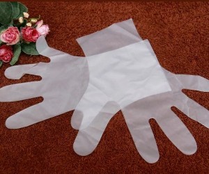 Jednorázové rukavice TPE Clear Color
