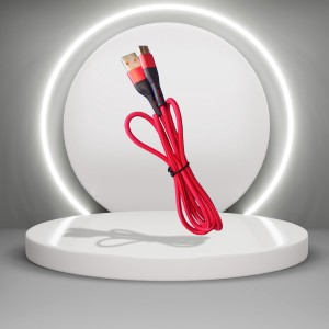 Aluminum alloy shell braided data cable