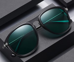 Gafas de sol de moda de metal con lentes polarizadas para homes
